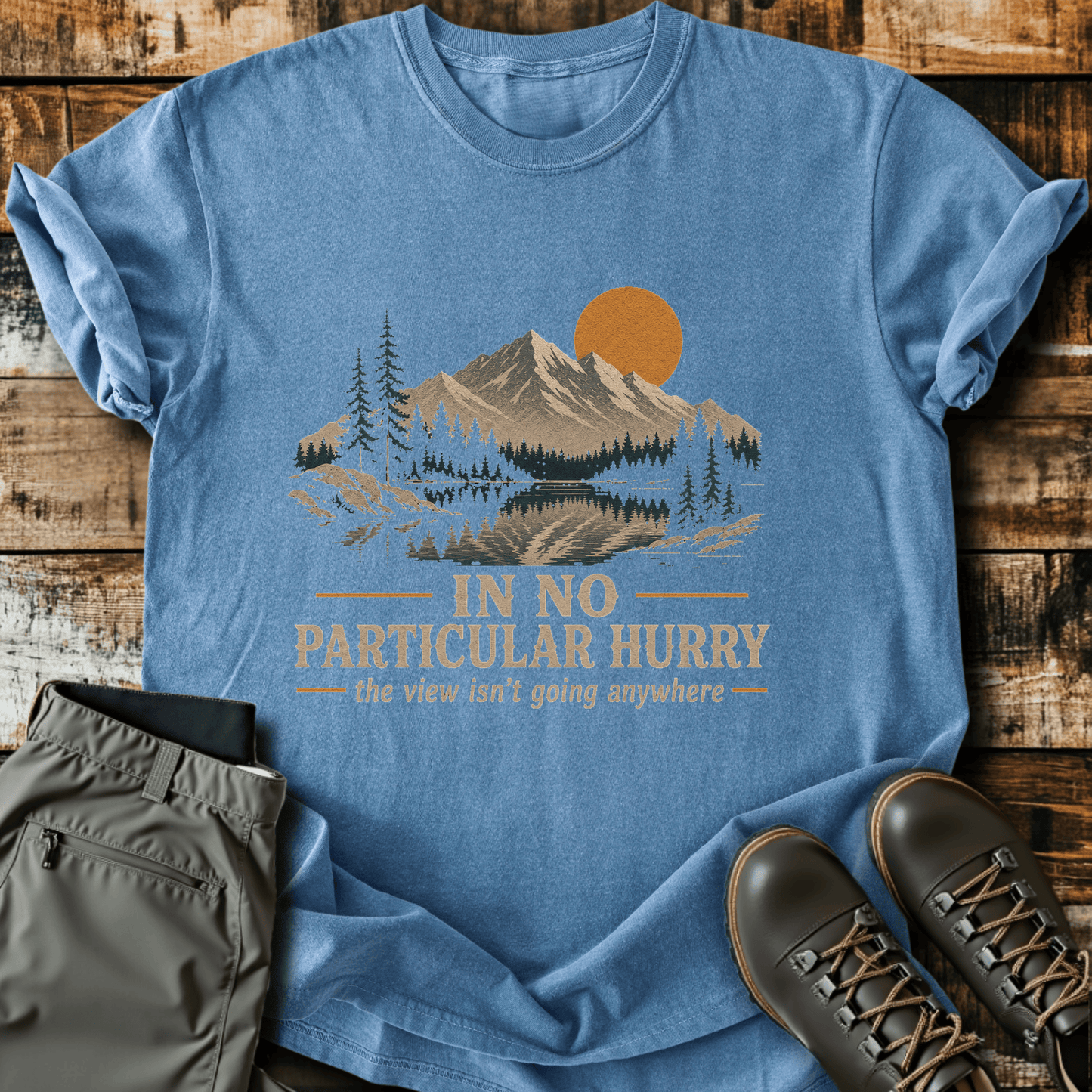 Sloth Hiking Club — blue jean