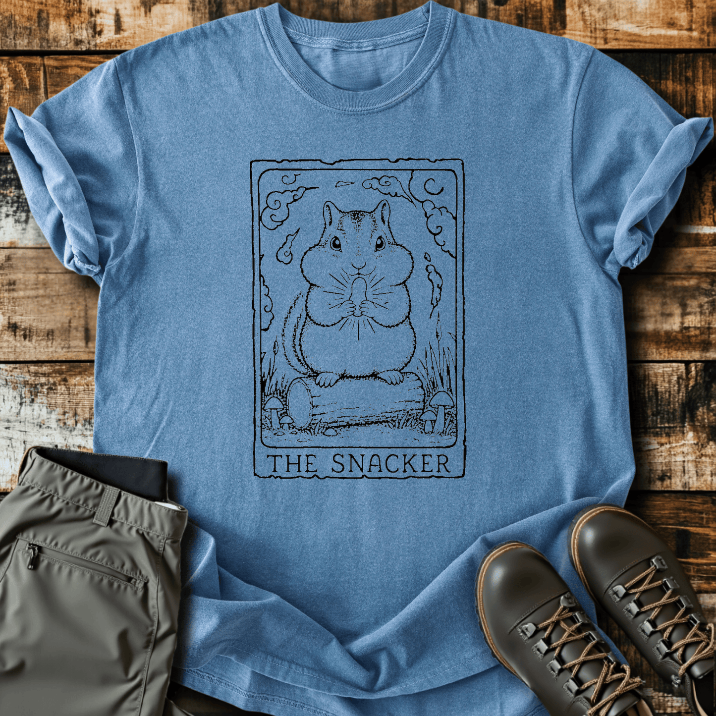 Sloth Hiking Club — blue jean