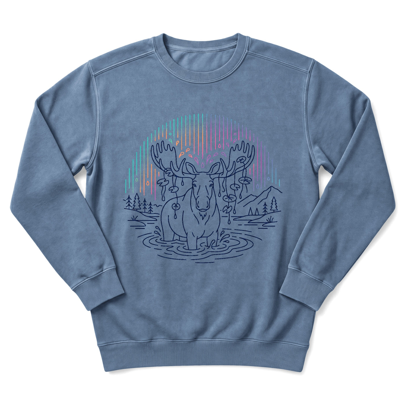 Sloth Hiking Club — blue jean