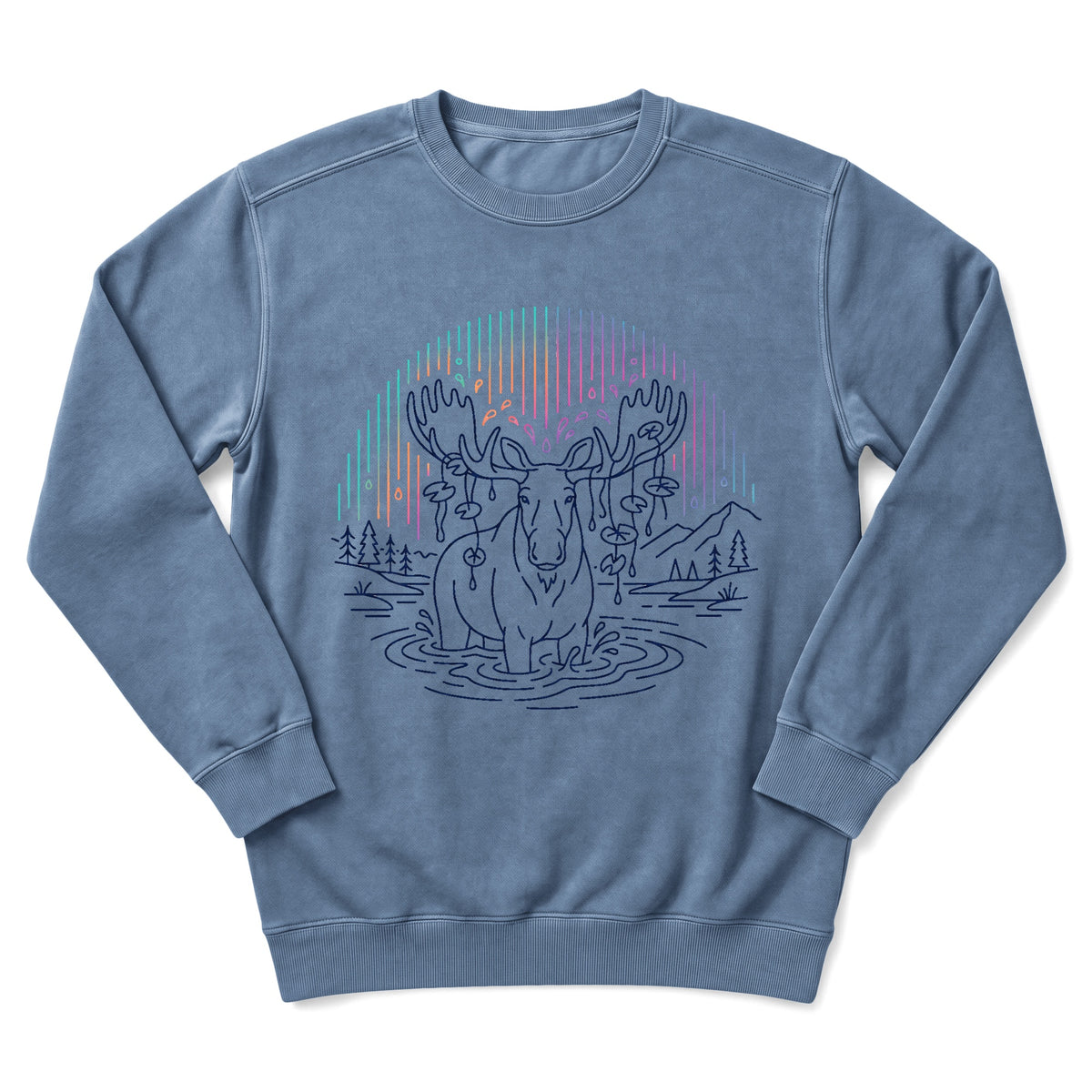 Sloth Hiking Club — blue jean