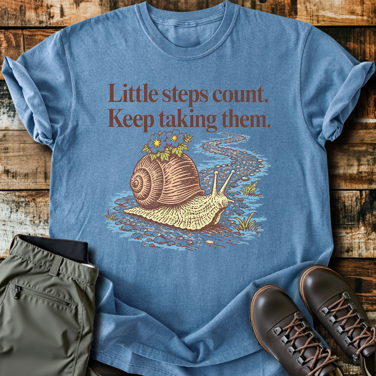 Sloth Hiking Club — blue jean
