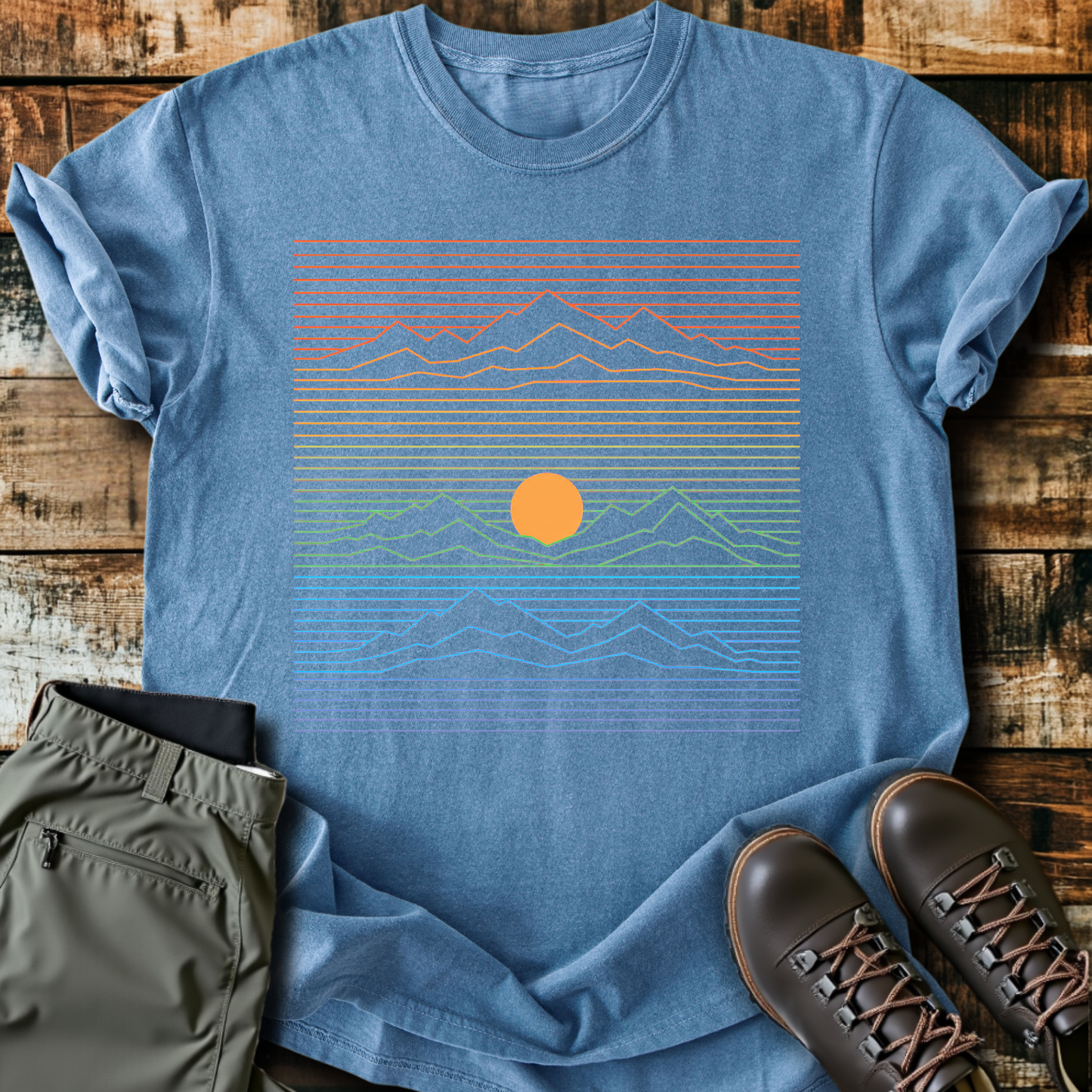 Sloth Hiking Club — blue jean