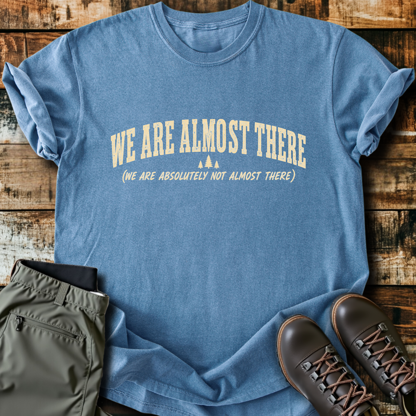 Sloth Hiking Club — blue jean