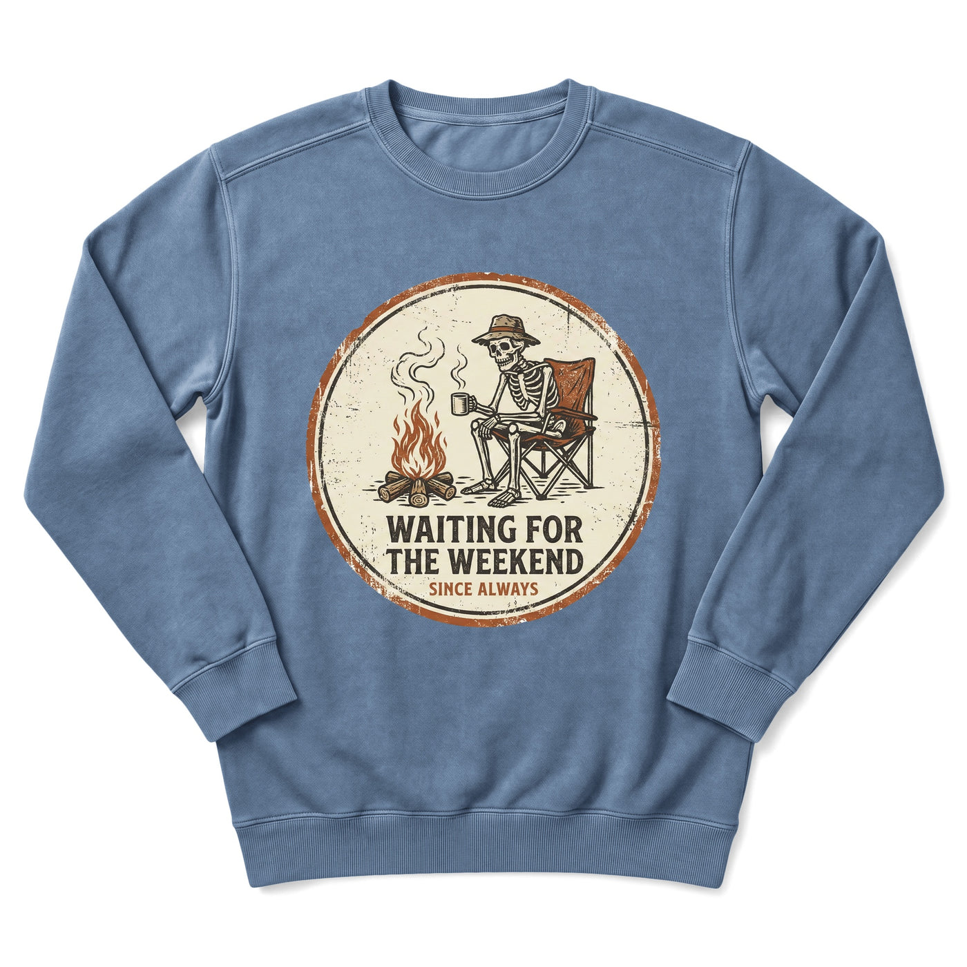 Sloth Hiking Club — blue jean