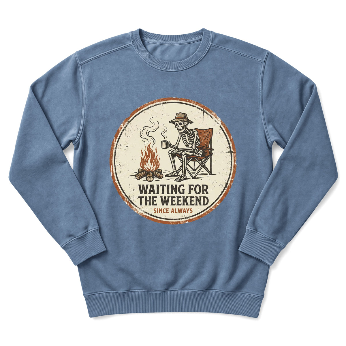 Sloth Hiking Club — blue jean
