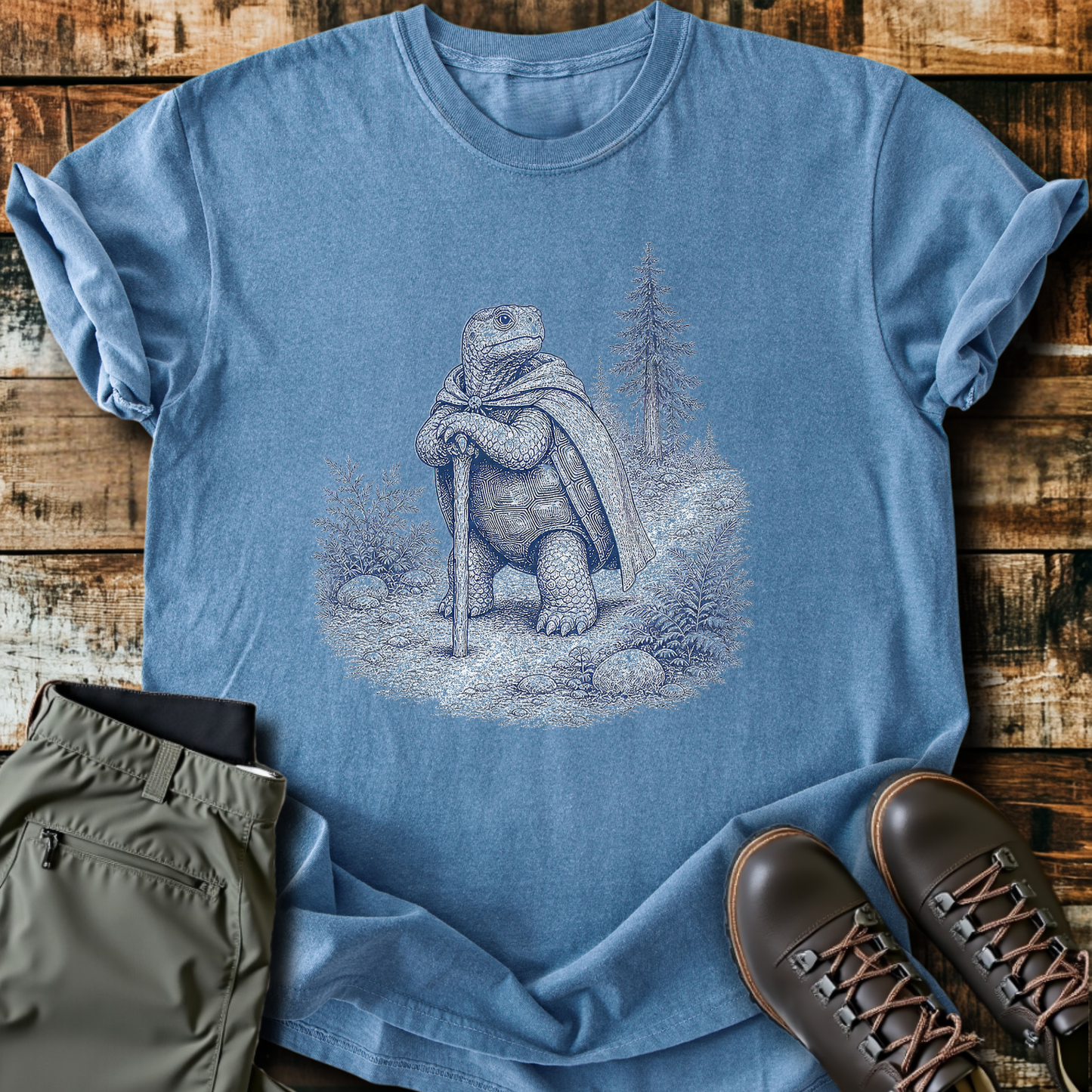 Sloth Hiking Club — blue jean