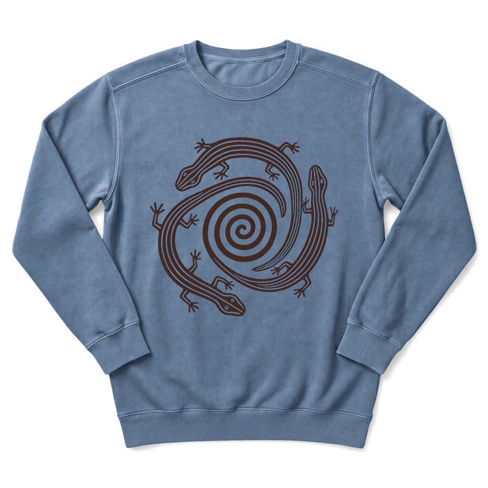 Lizard Spiral Sweatshirt
