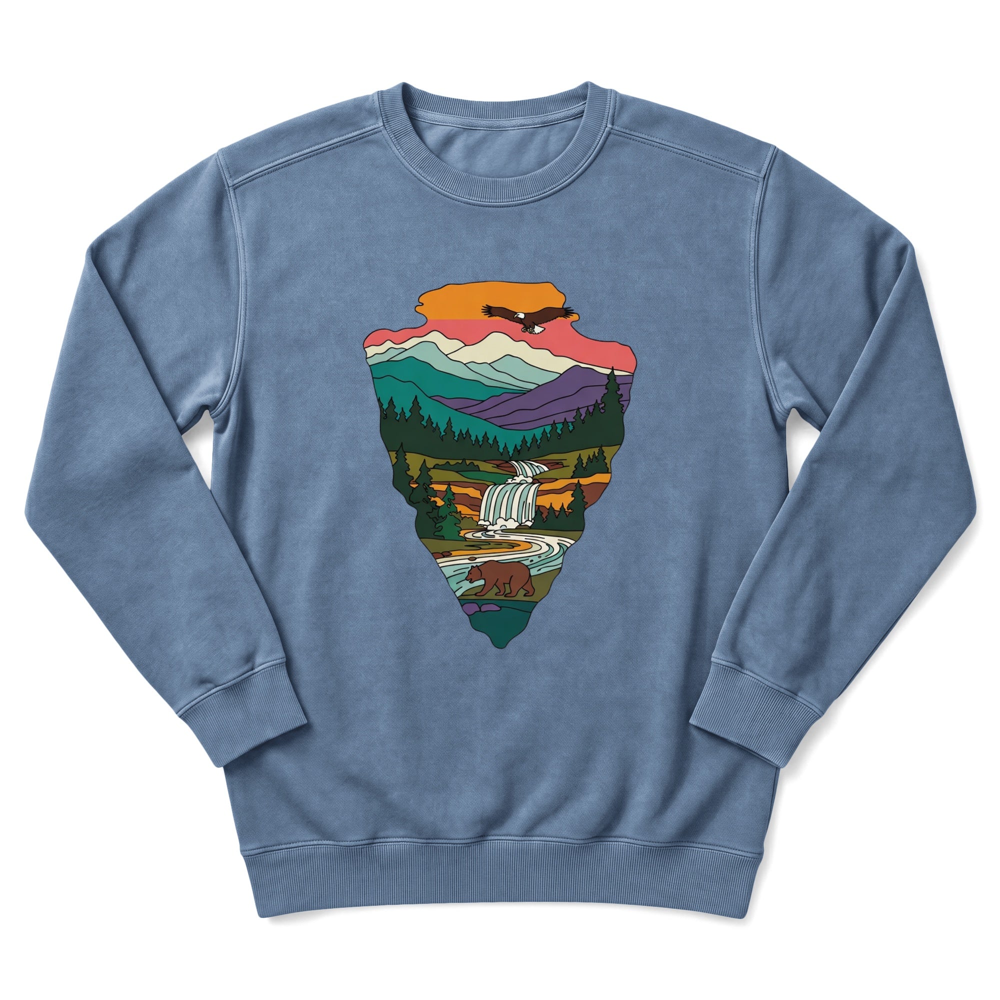 Sloth Hiking Club — blue jean