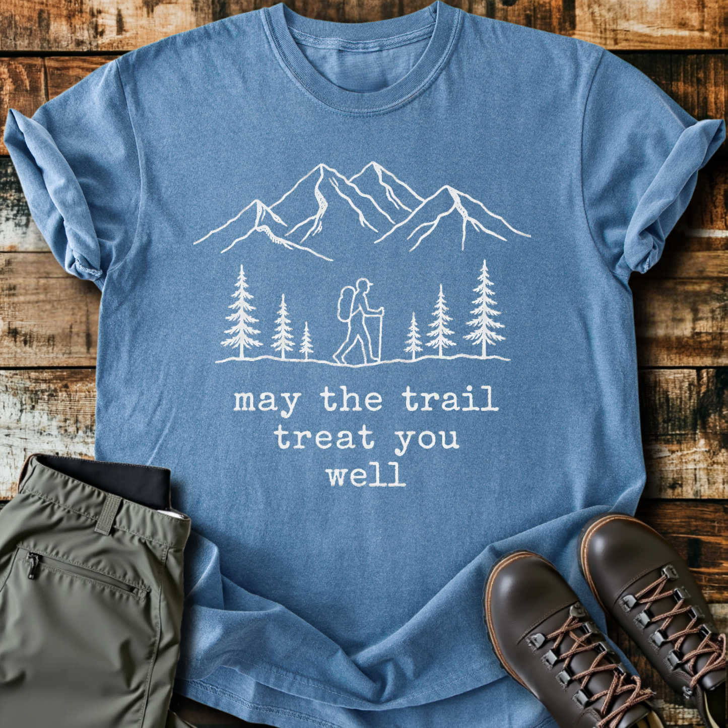 Sloth Hiking Club — blue jean