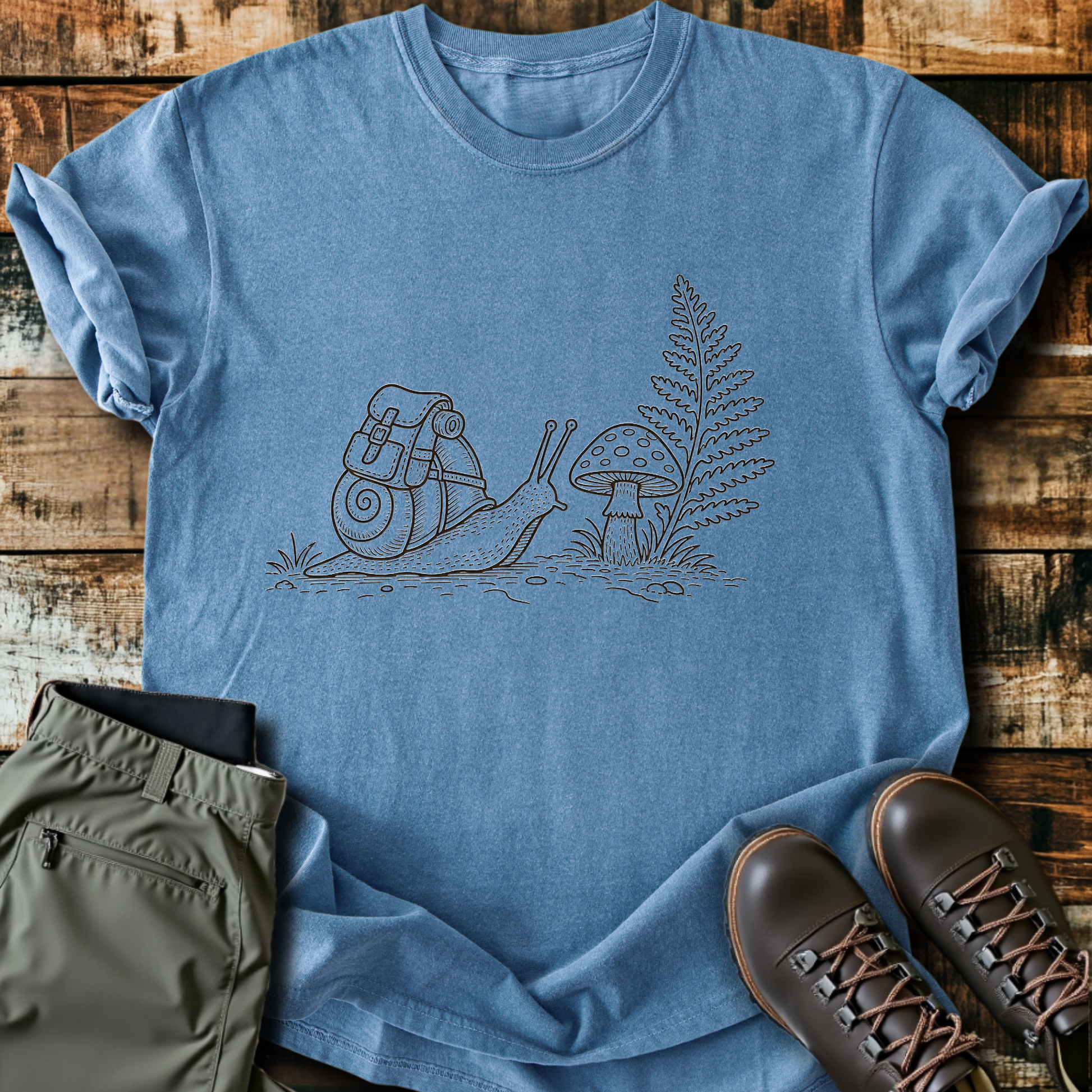 Sloth Hiking Club — blue jean