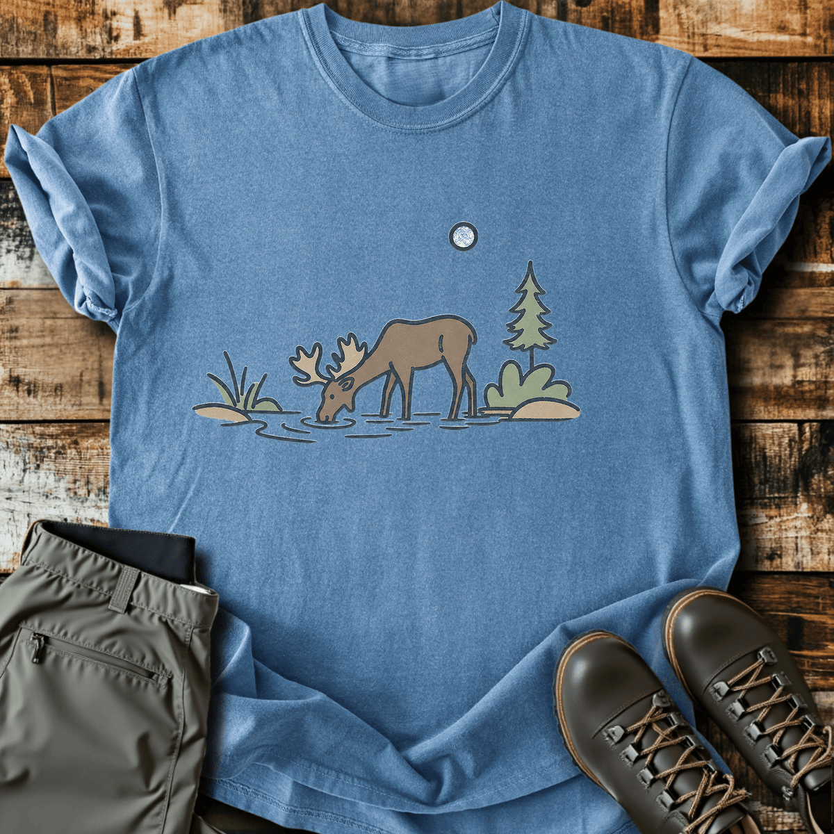 Sloth Hiking Club — blue jean