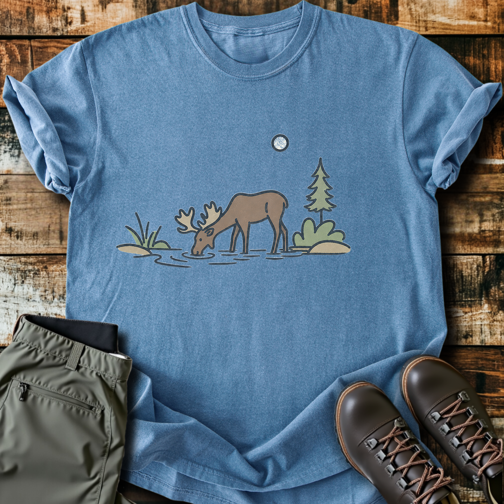 Sloth Hiking Club — blue jean