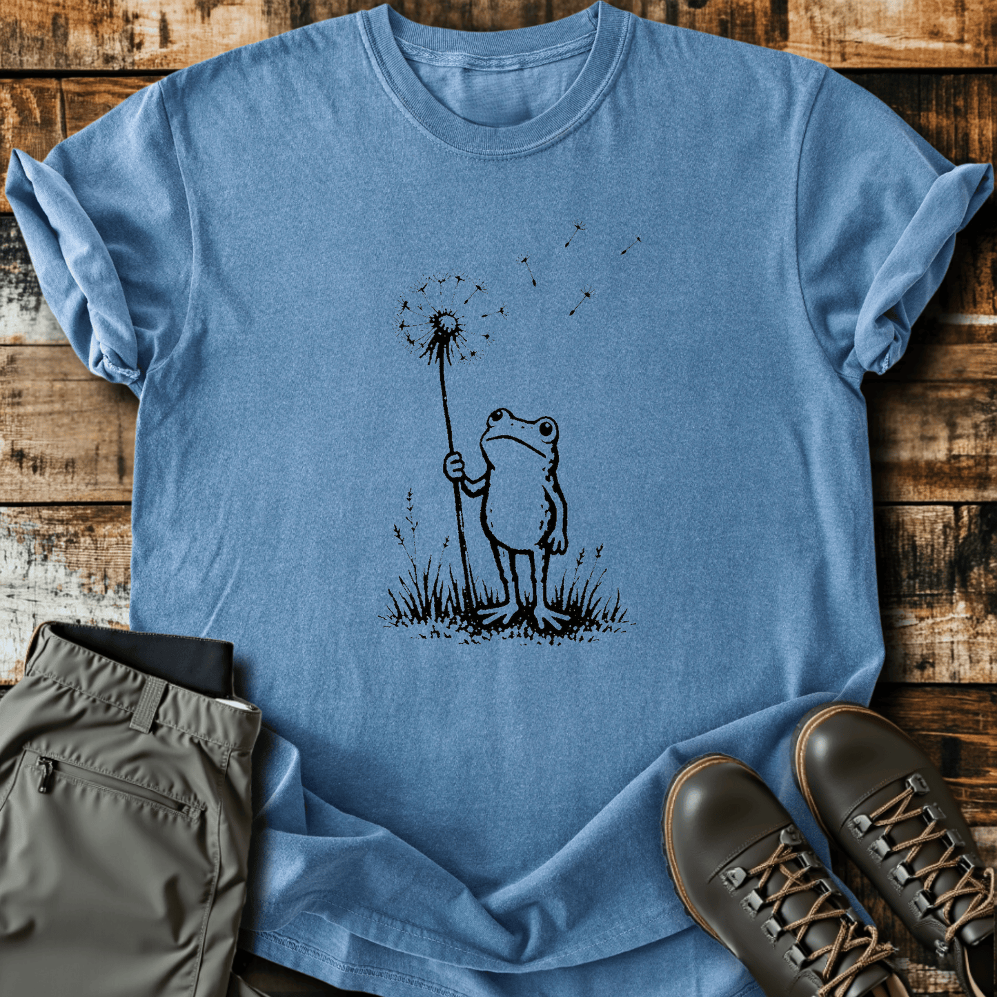 Sloth Hiking Club — blue jean