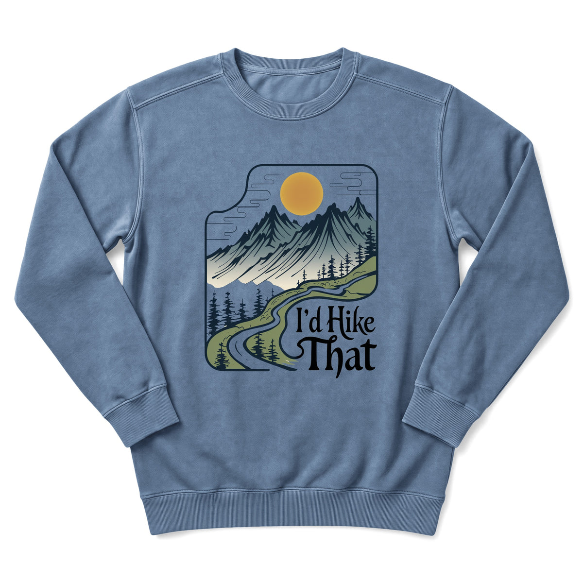 Sloth Hiking Club — blue jean
