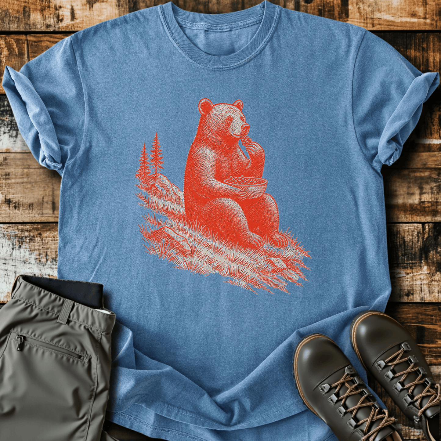 Sloth Hiking Club — blue jean