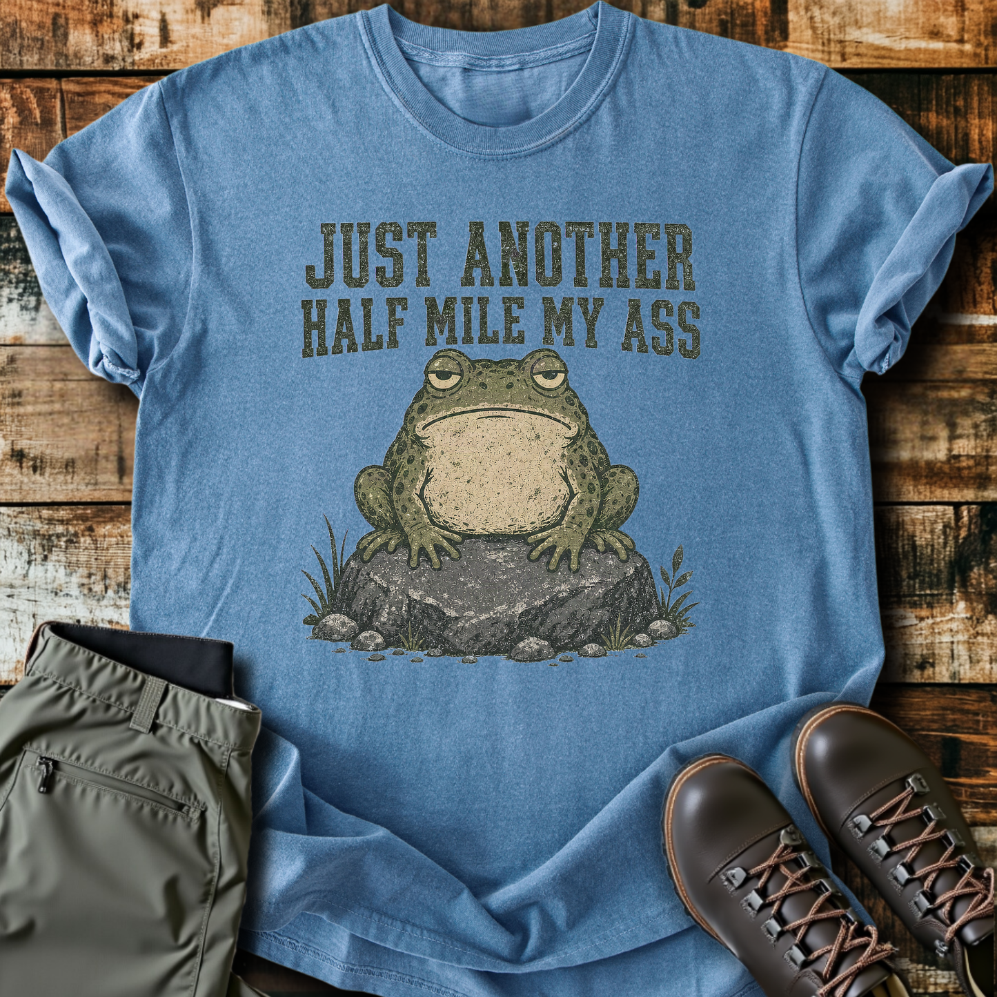 Sloth Hiking Club — blue jean