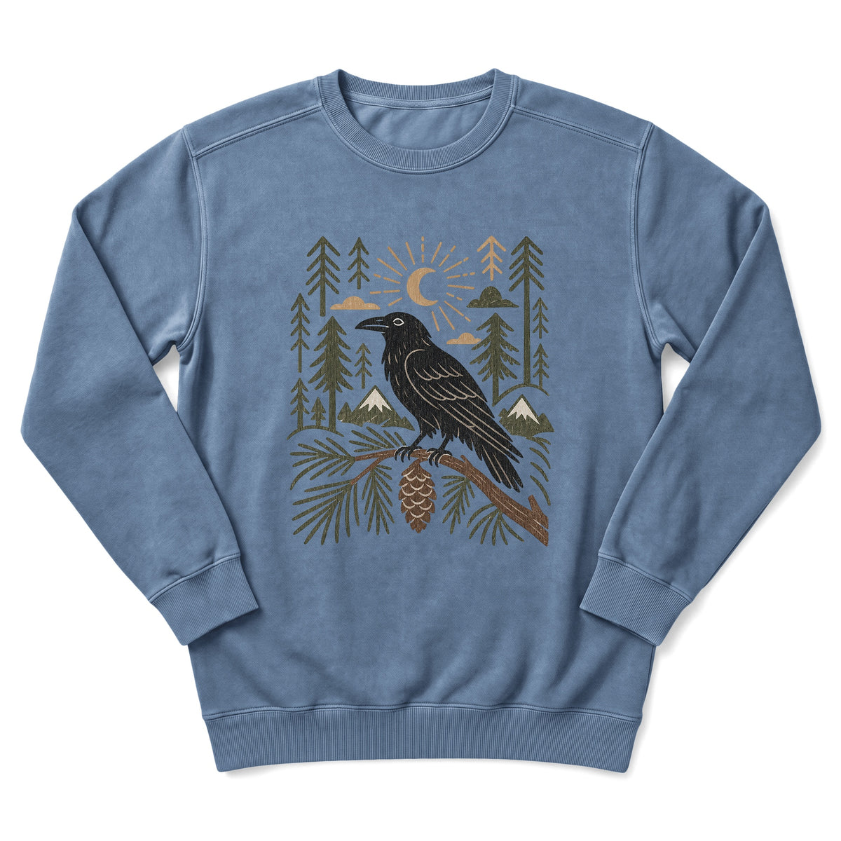 Sloth Hiking Club — blue jean