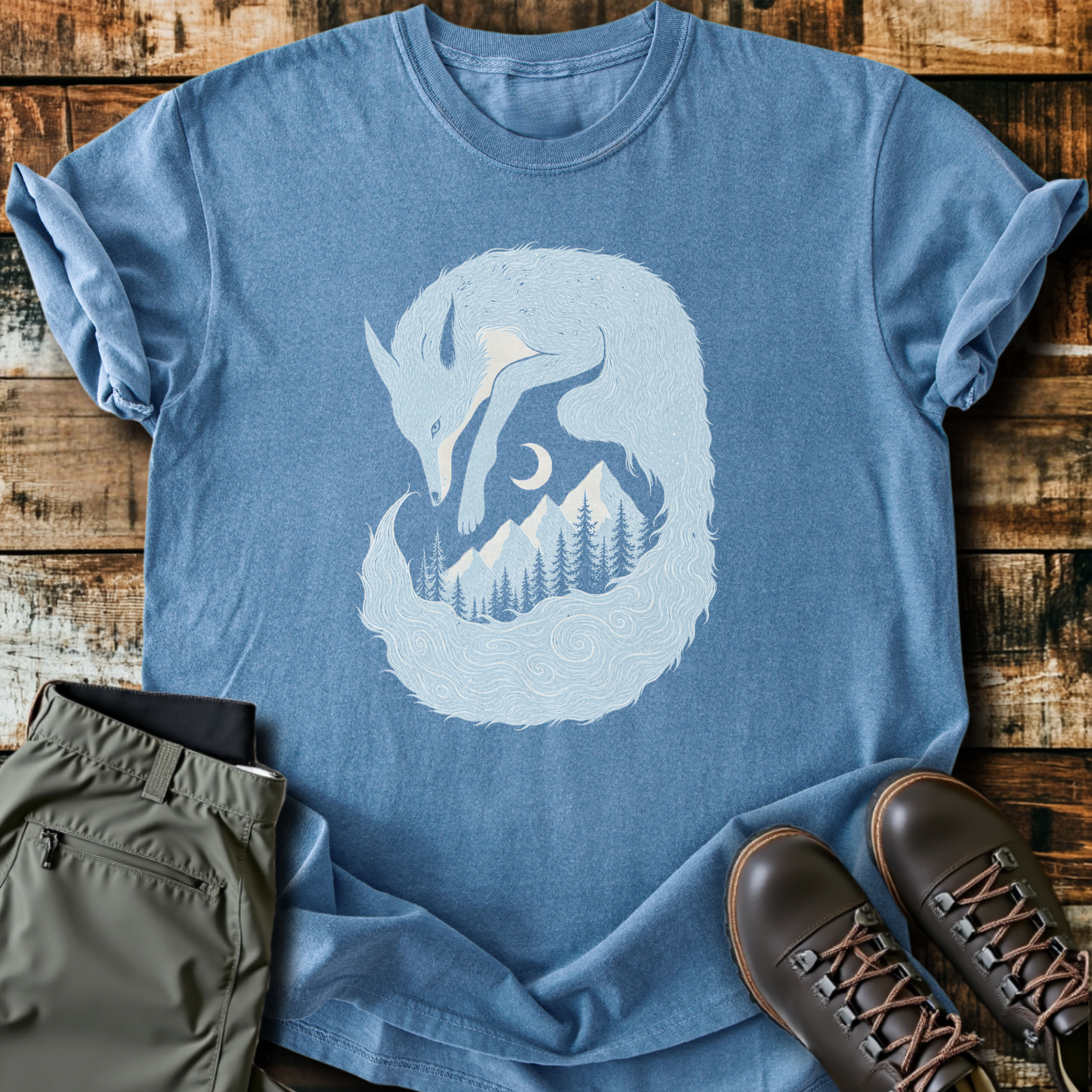 Sloth Hiking Club — blue jean