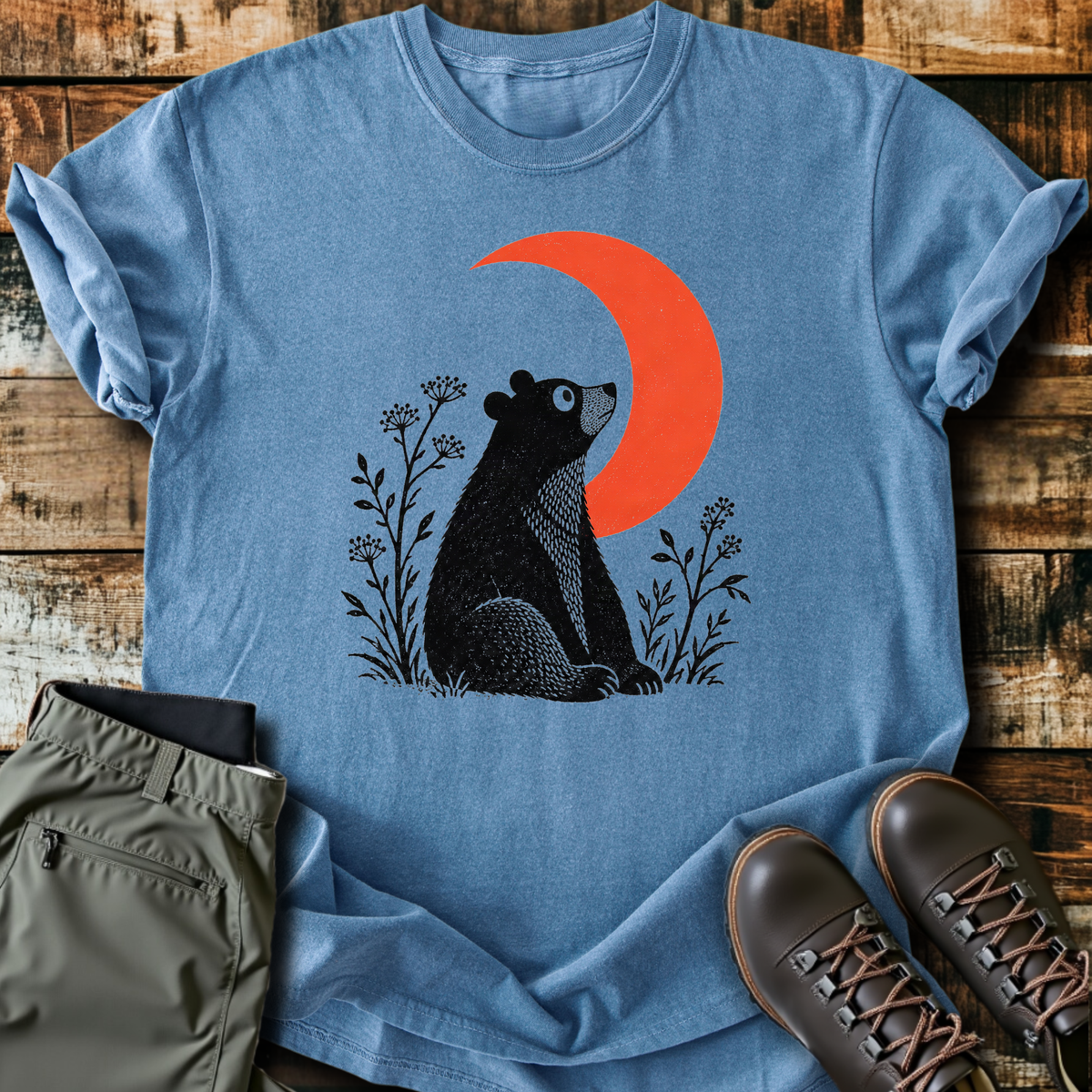 Sloth Hiking Club — blue jean