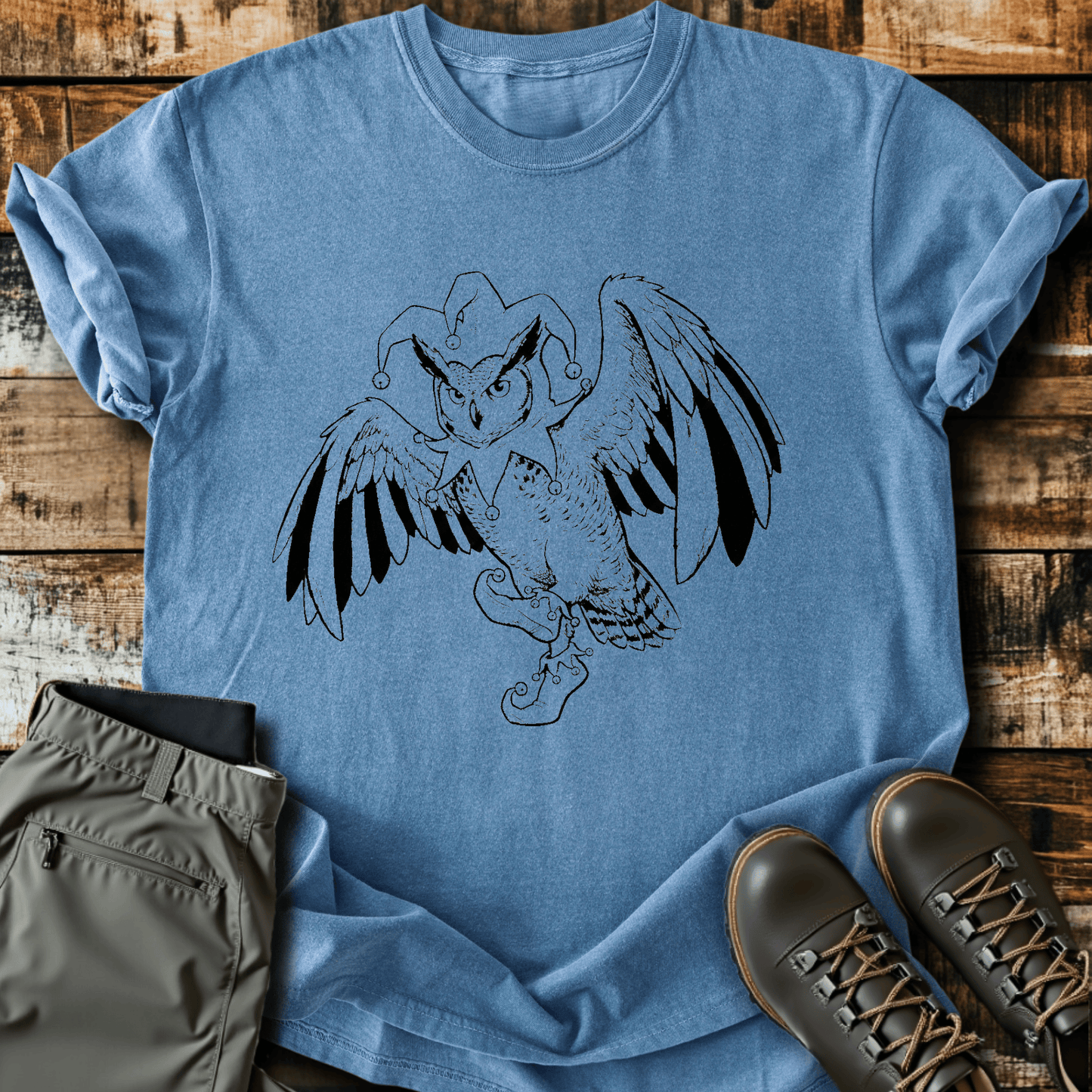 Sloth Hiking Club — blue jean
