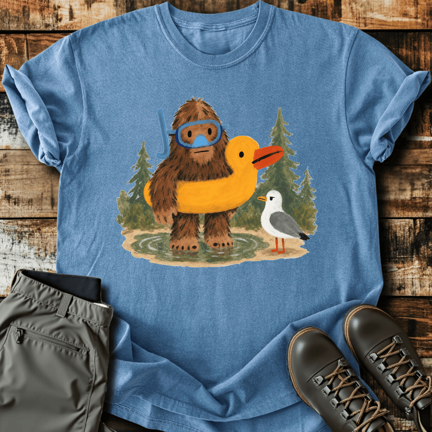 Sloth Hiking Club — blue jean