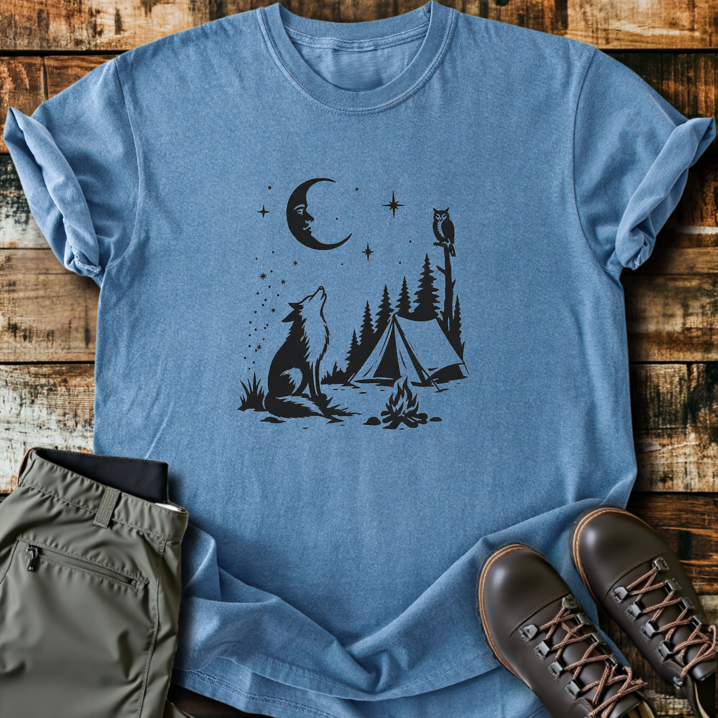Sloth Hiking Club — blue jean