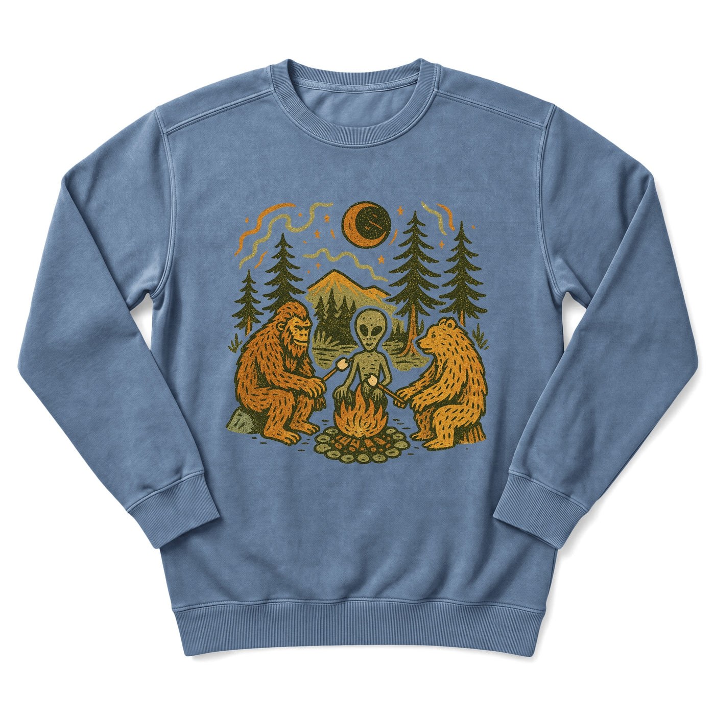 Sloth Hiking Club — blue jean
