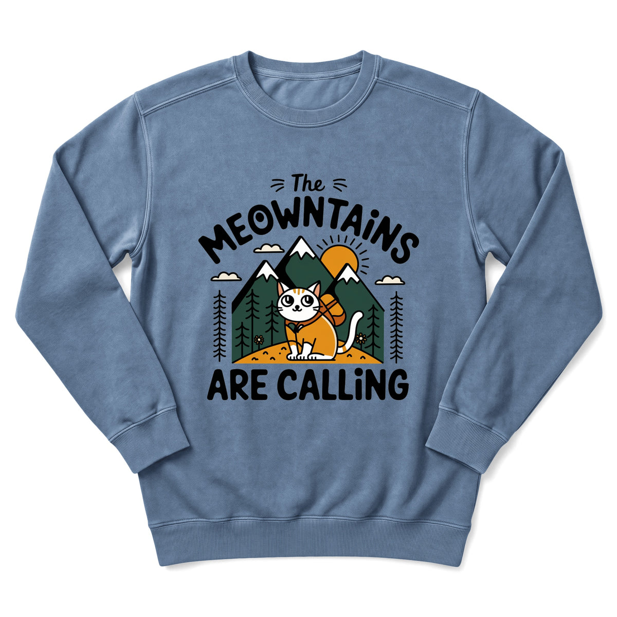 Sloth Hiking Club — blue jean