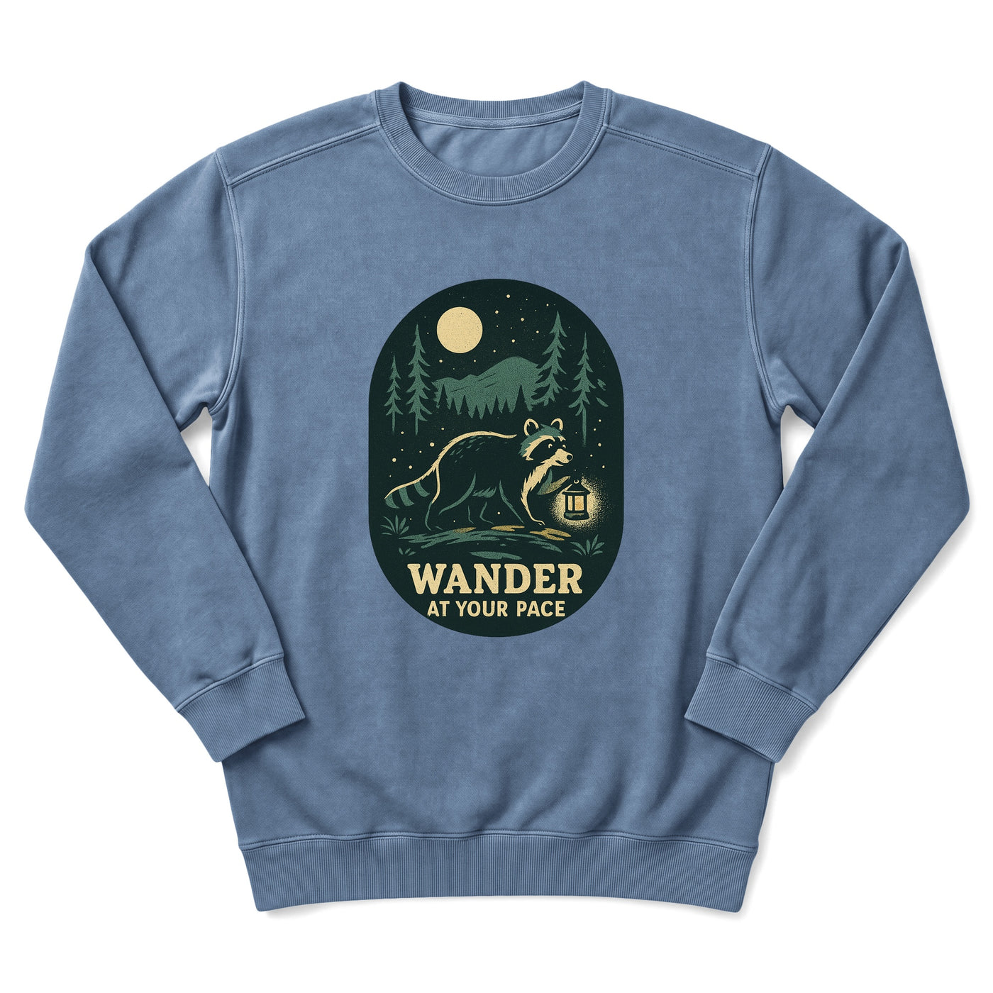 Sloth Hiking Club — blue jean