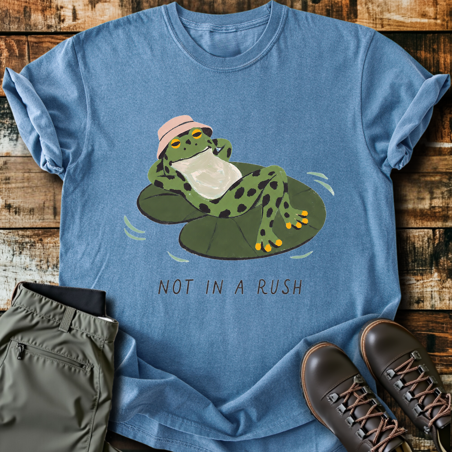 Sloth Hiking Club — blue jean