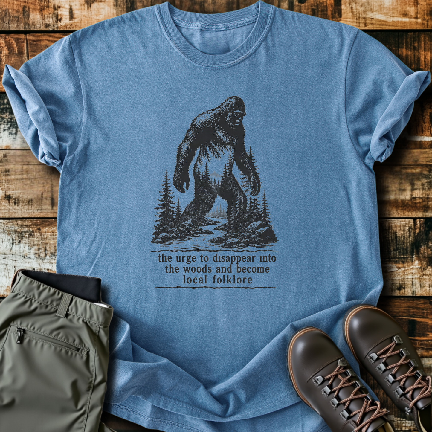 Sloth Hiking Club — blue jean