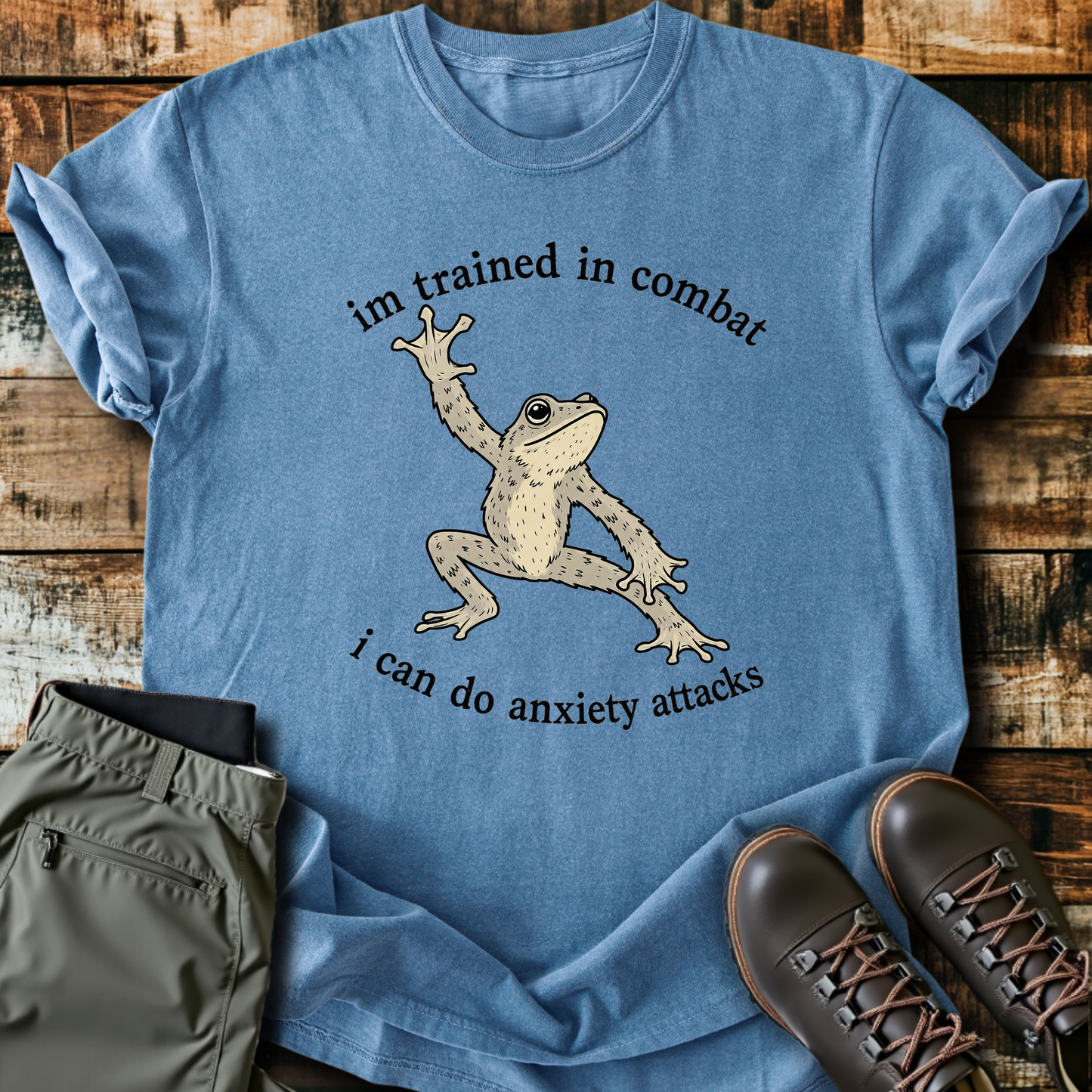Sloth Hiking Club — blue jean