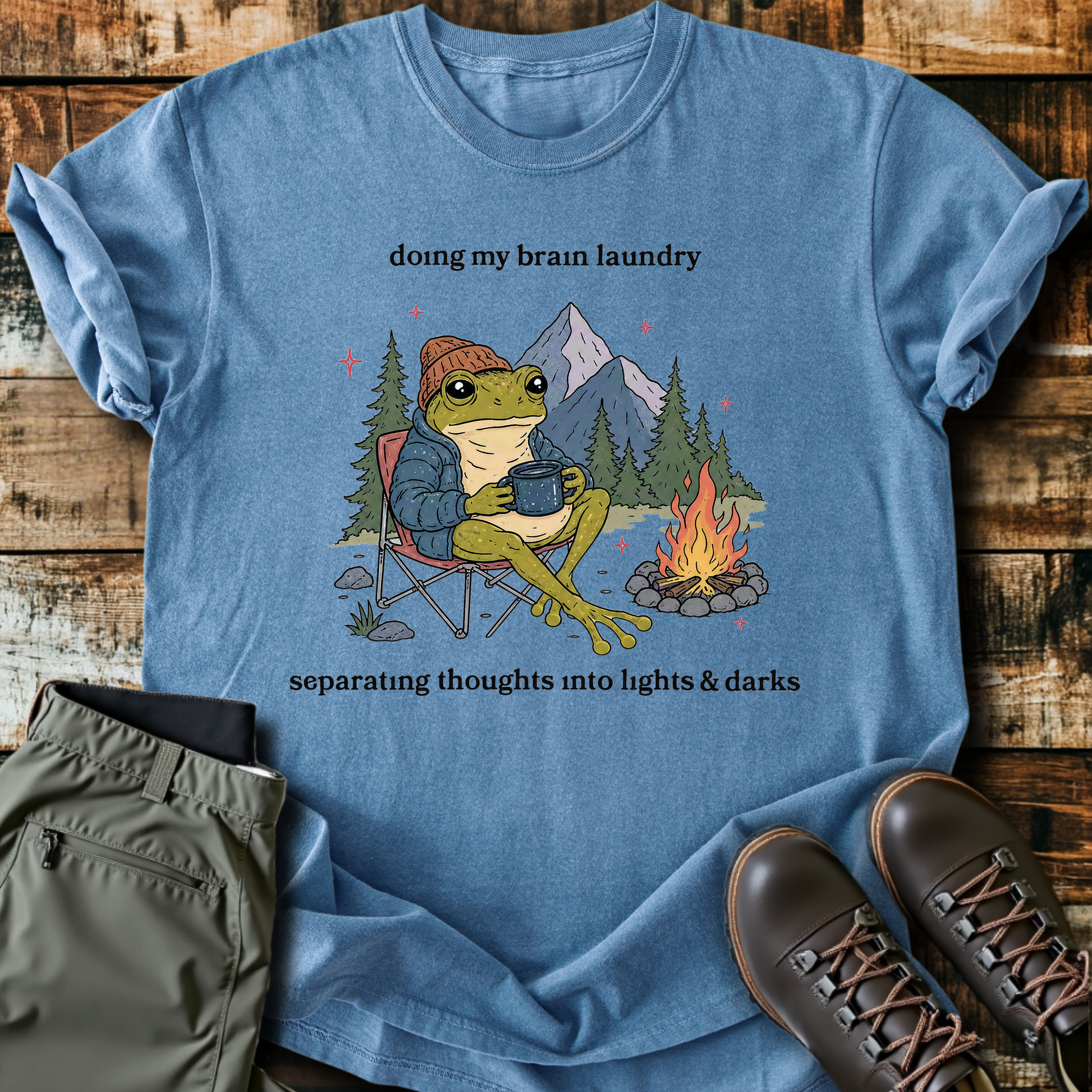 Sloth Hiking Club — blue jean