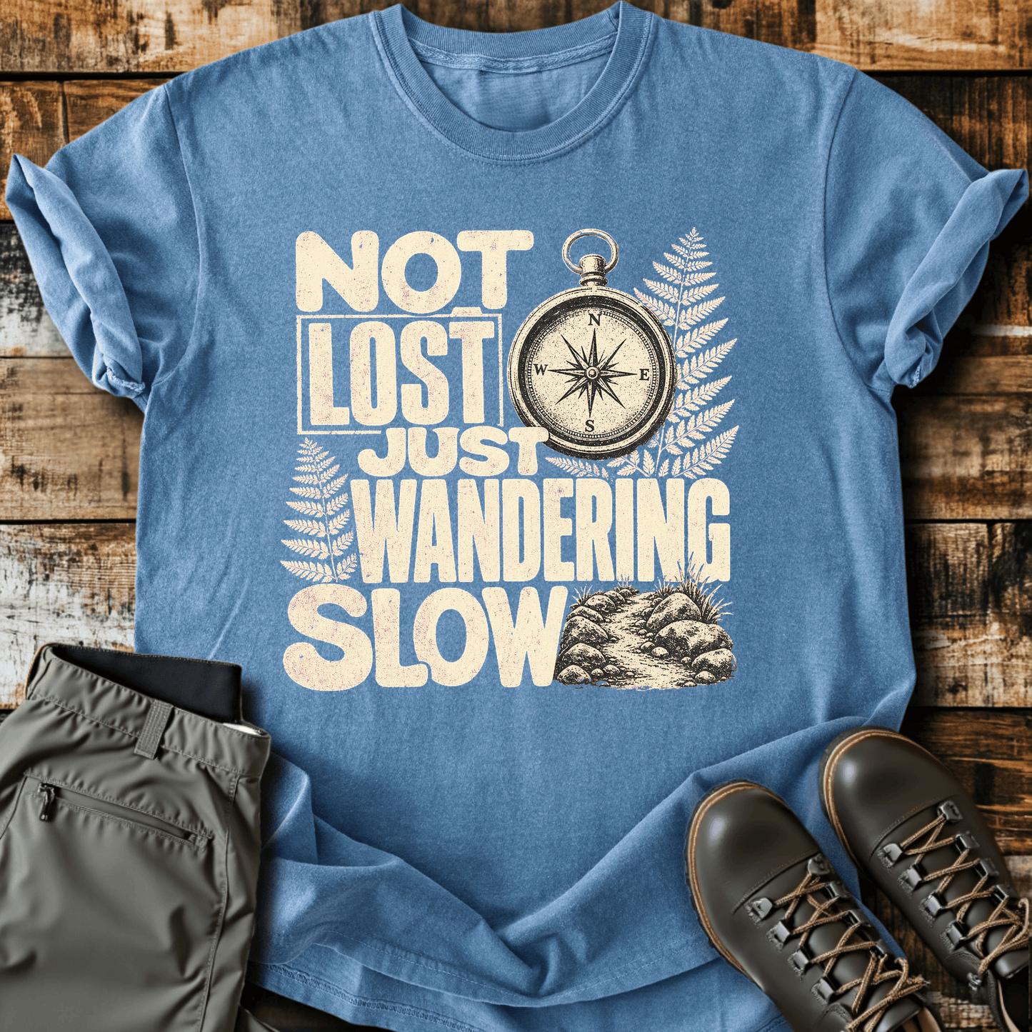 Sloth Hiking Club — blue jean