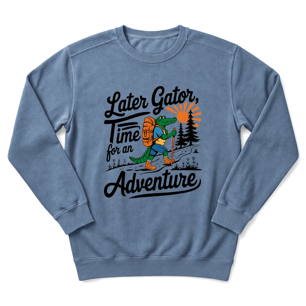 Sloth Hiking Club — blue jean
