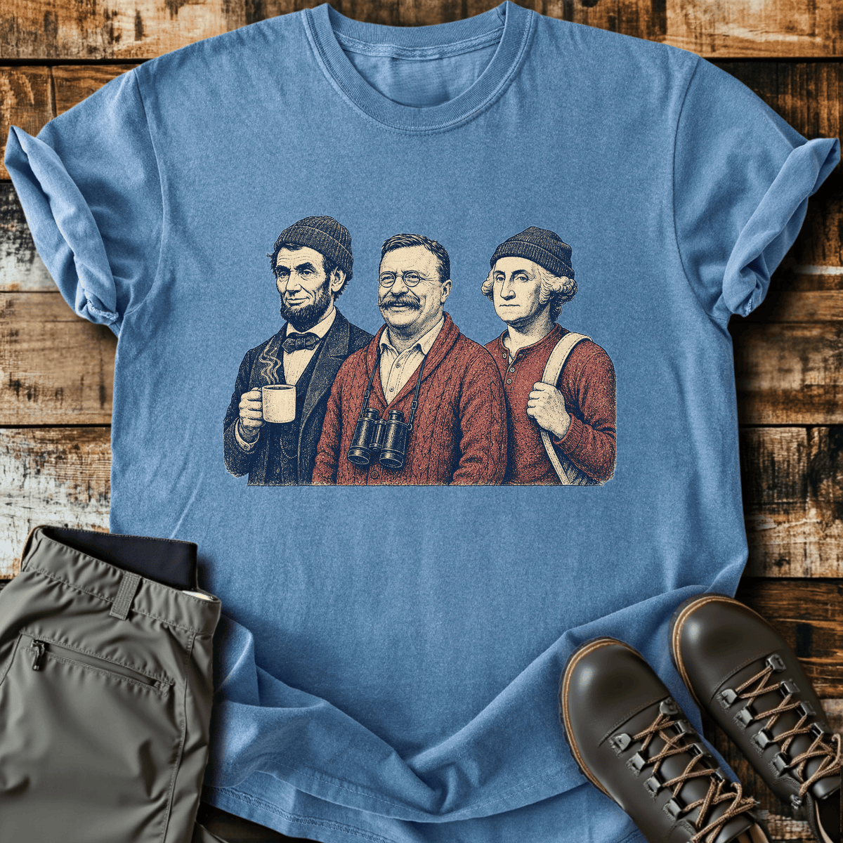 Sloth Hiking Club — blue jean