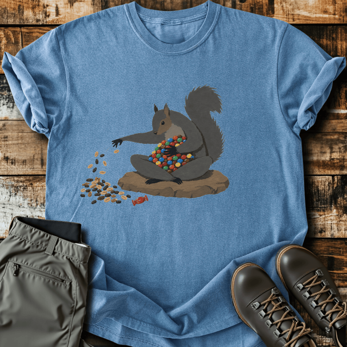 Sloth Hiking Club — blue jean