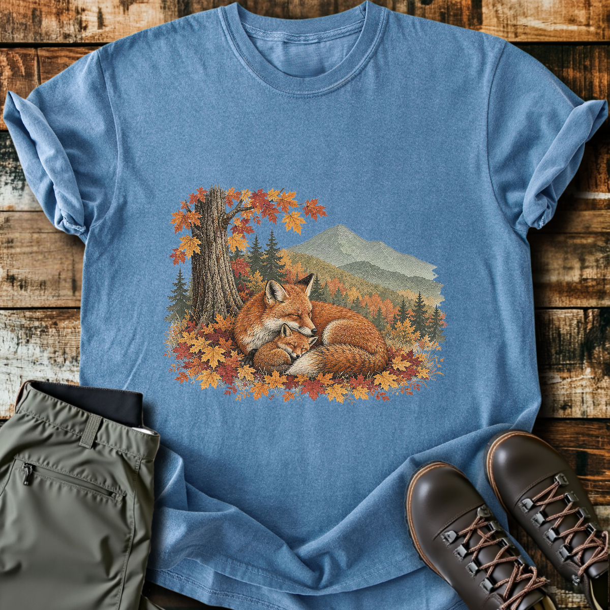 Sloth Hiking Club — blue jean