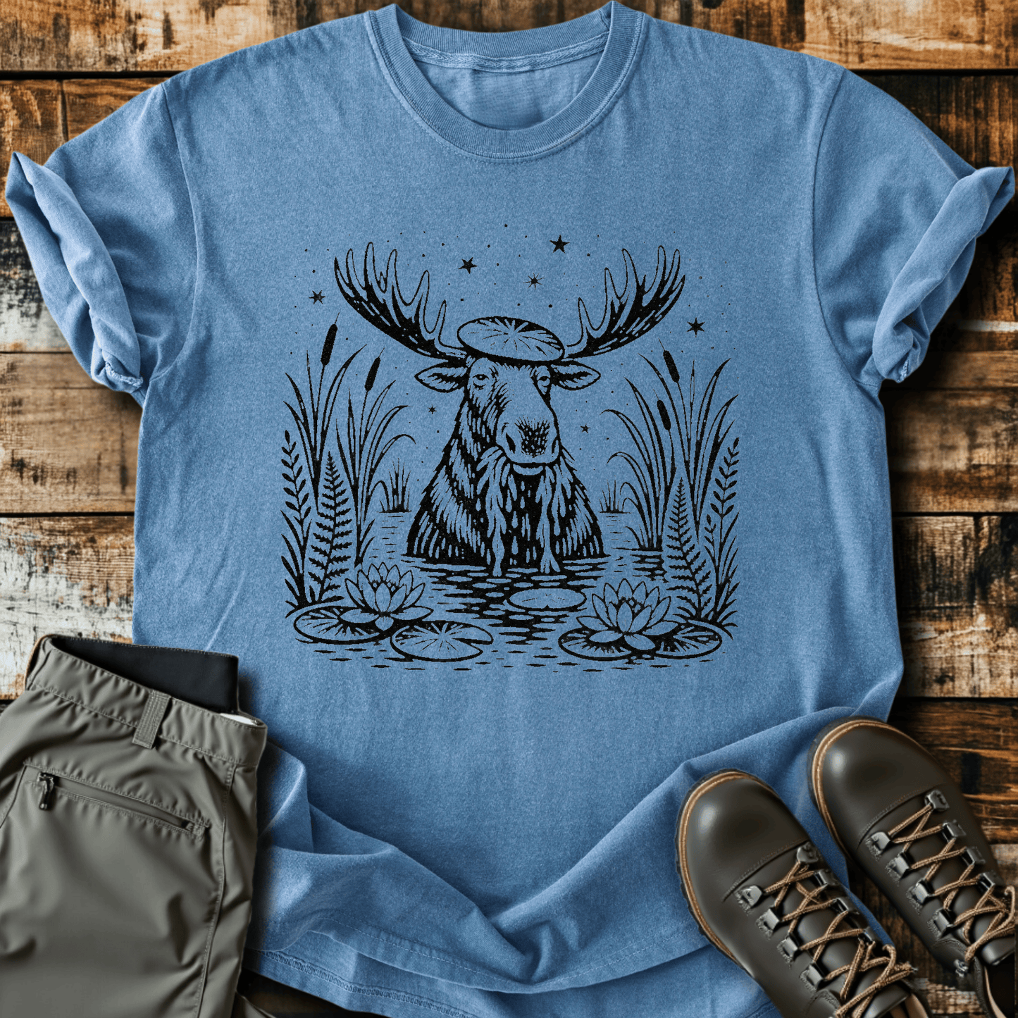 Sloth Hiking Club — blue jean