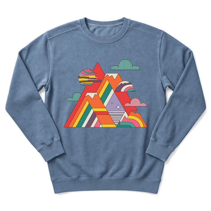 Funky Mountains Sweatshirt