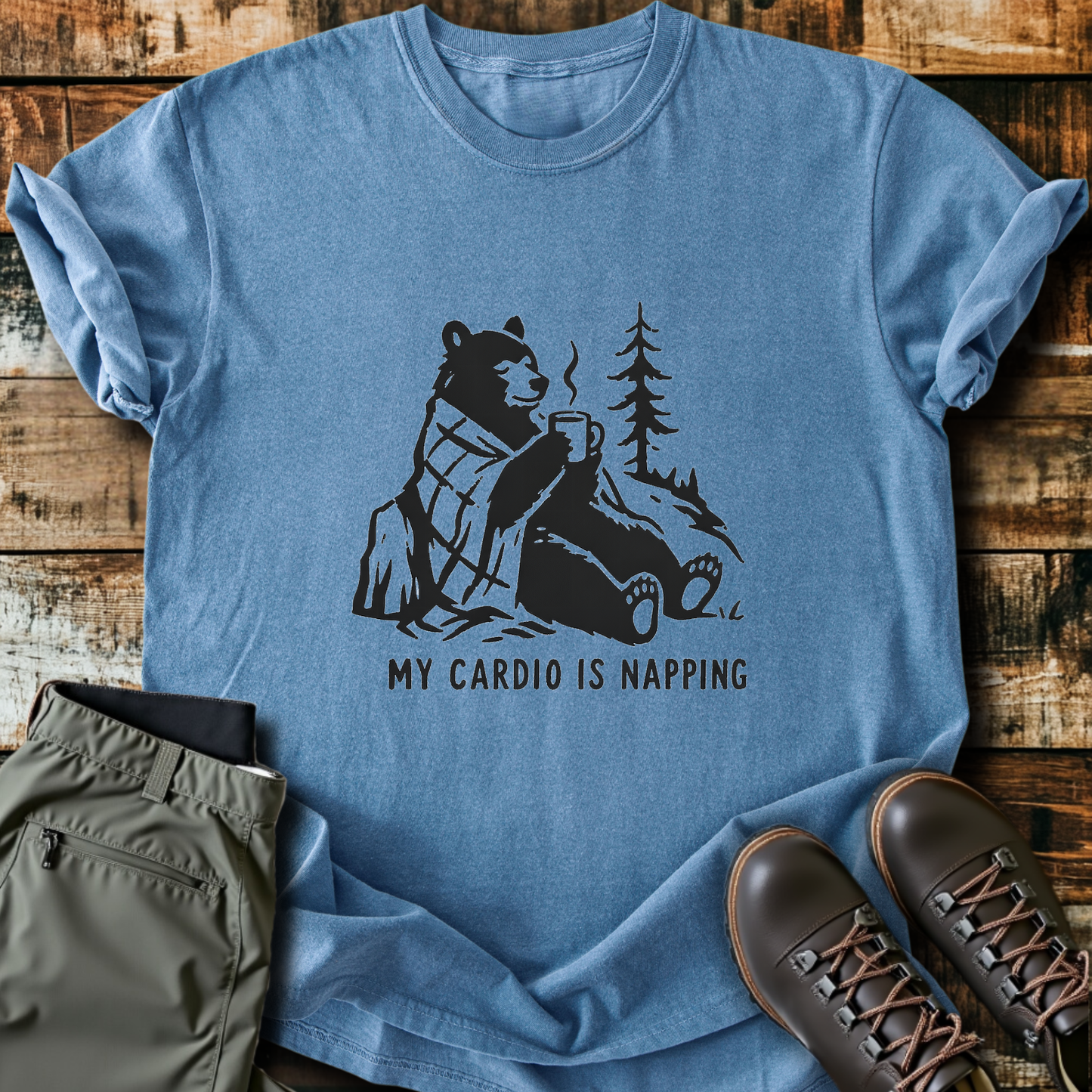 Sloth Hiking Club — blue jean