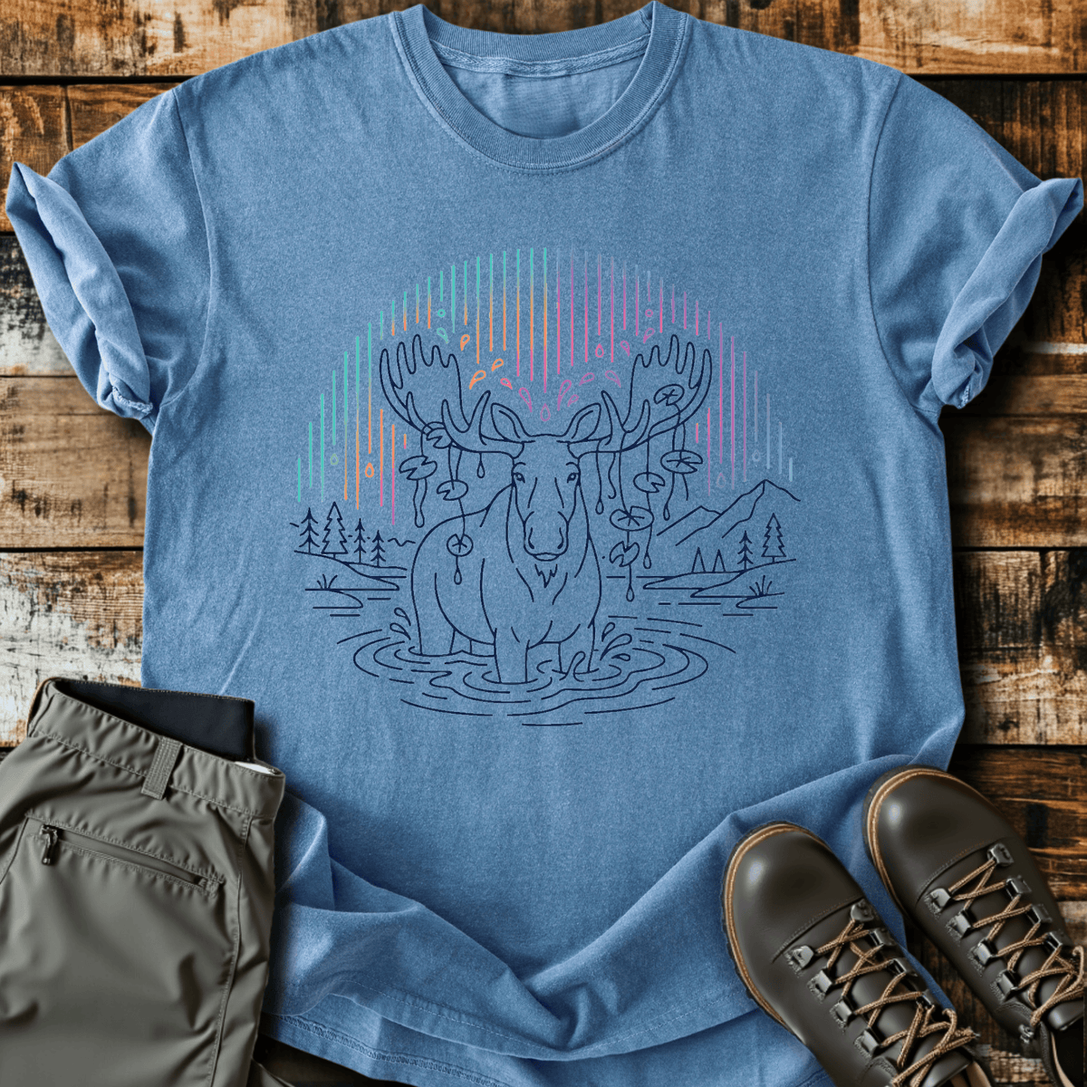 Sloth Hiking Club — blue jean