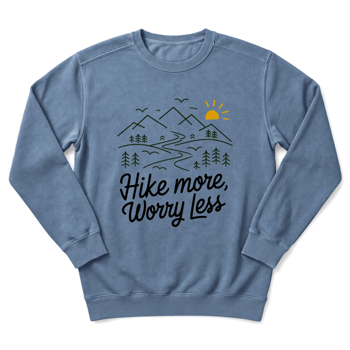 Sloth Hiking Club — blue jean