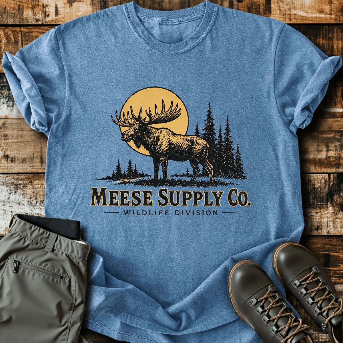 Sloth Hiking Club — blue jean