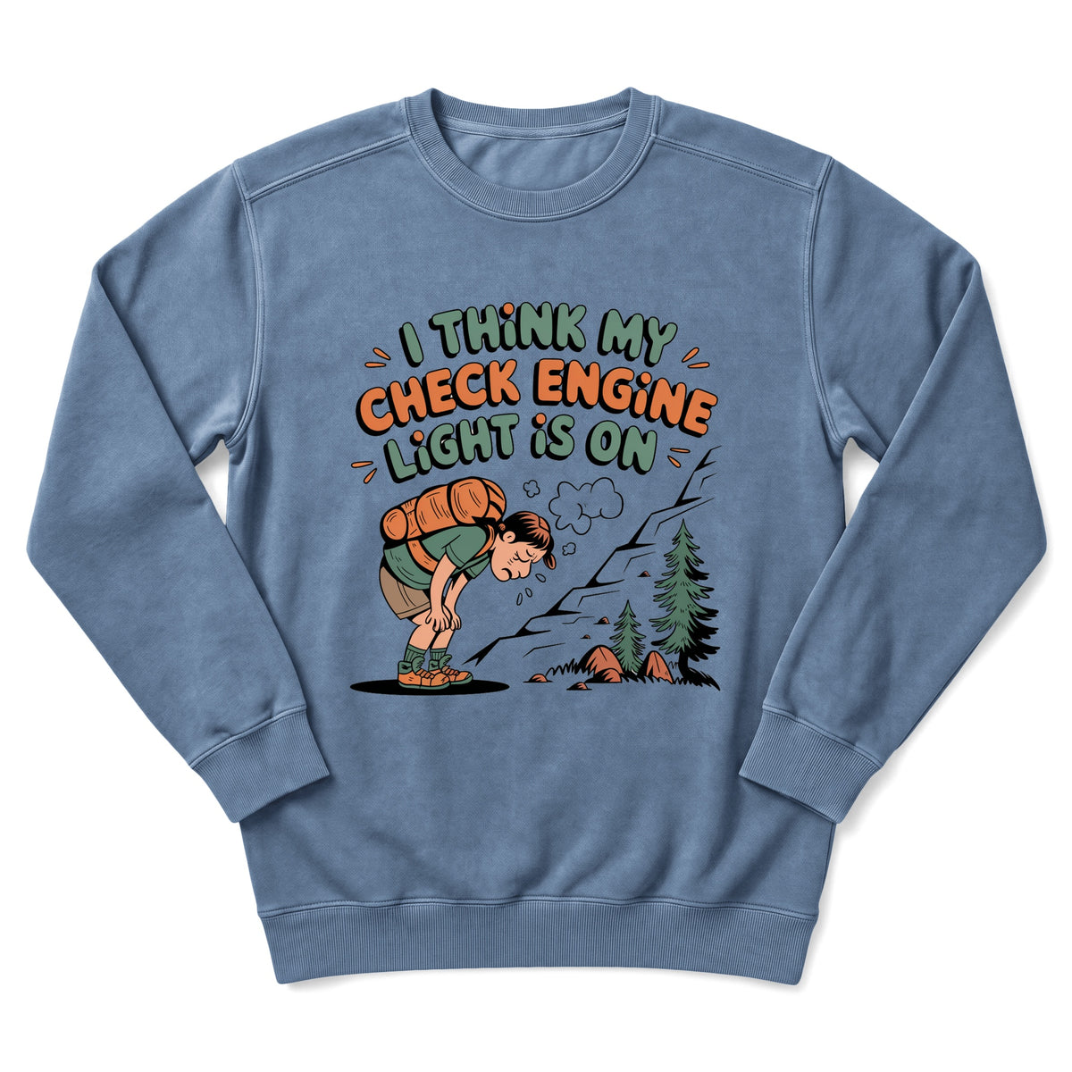 Sloth Hiking Club — blue jean