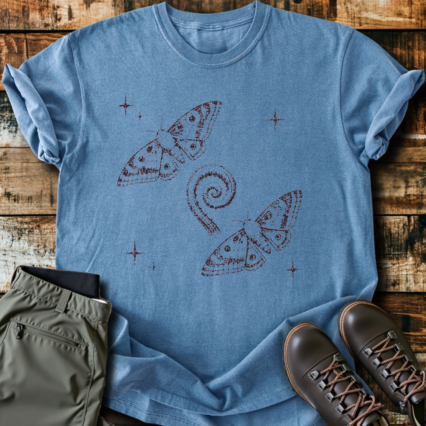 Sloth Hiking Club — blue jean