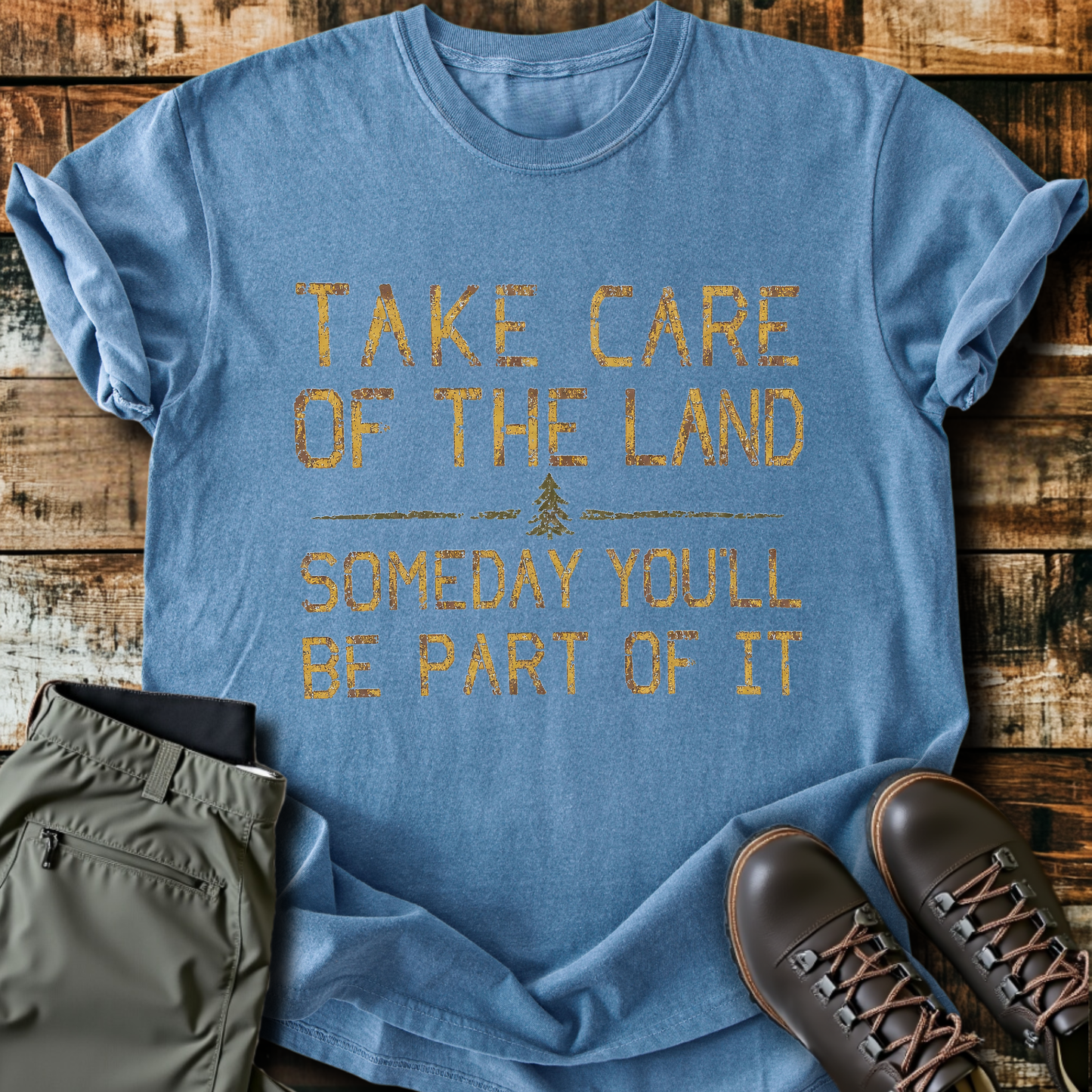 Sloth Hiking Club — blue jean