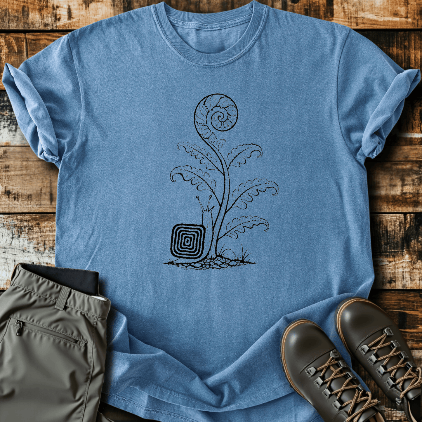 Sloth Hiking Club — blue jean