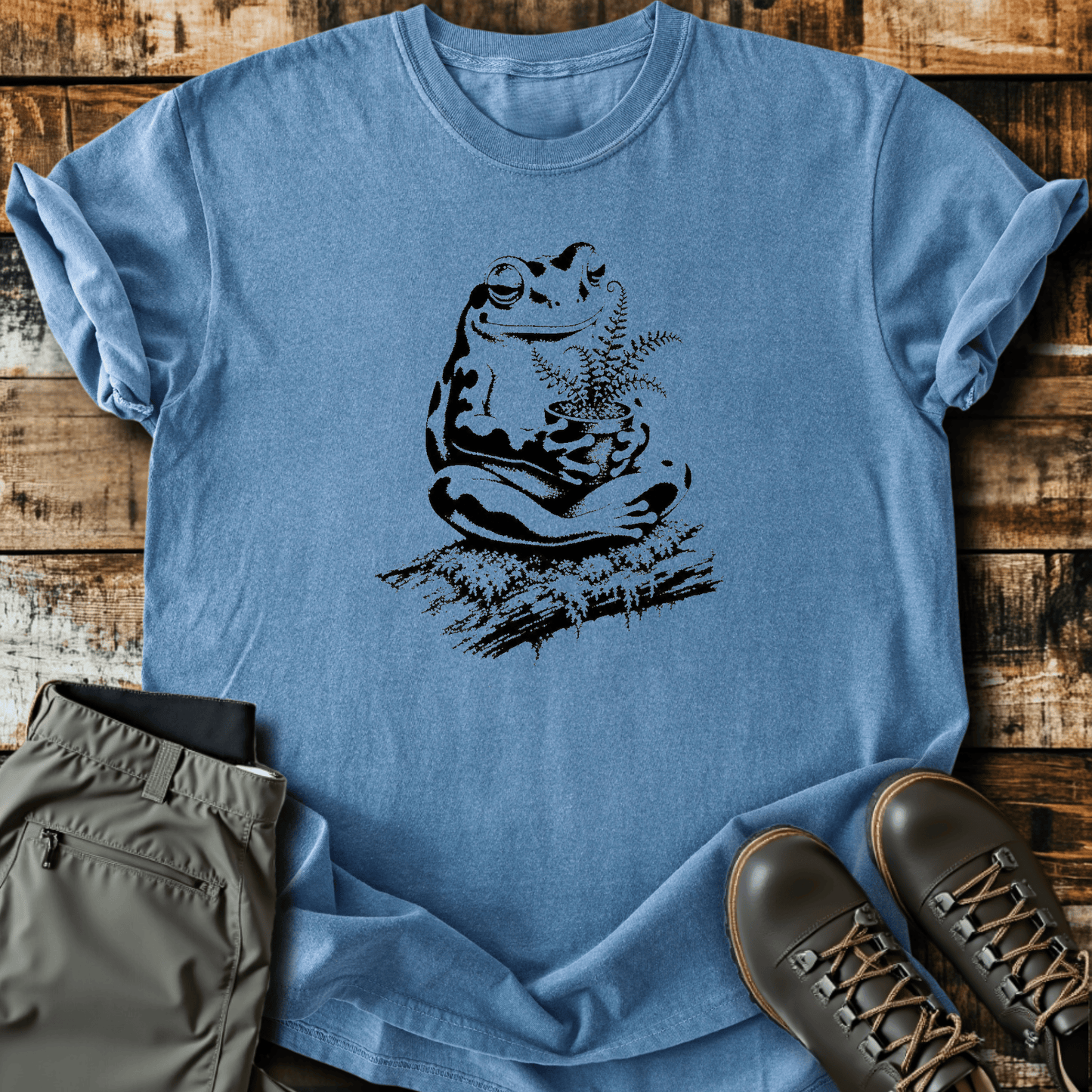 Sloth Hiking Club — blue jean