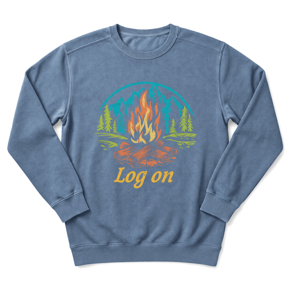 Sloth Hiking Club — blue jean